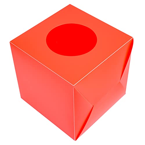 SECFOU Gewinnspielbox für Partys Multifunktionale Box für Verlosungen Abstimmungen Spenden und mit Runder Öffnung für Einfache Nutzung von SECFOU
