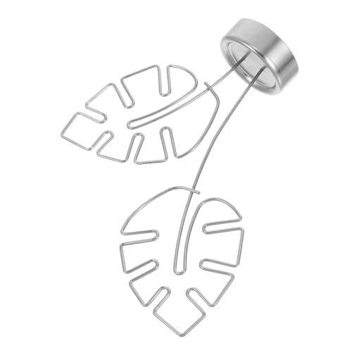SECFOU Metallischer Memo Clip Monstera Blattform Stabile Kartenhalter Notizhalter für Büro Schreibtisch Dekoration Kompakter Fotohalter Organizer SECFOU Metallischer Memo Clip Monstera Blattform Stabile Kartenhalter Notizhalter für Büro Schreibtisch Dekoration Kompakter Fotohalter Organizer von SECFOU