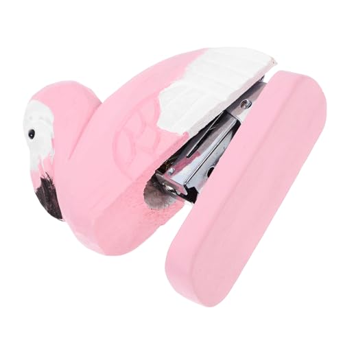 SECFOU Niedliche Flamingo Heftmaschine Kreative Mini Holzfigur Stapler für Schreibtisch Dekoration im Büro oder Zuhause Funktionale und Stilvolle Büroaccessoires SECFOU Niedliche Flamingo Heftmaschine Kreative Mini Holzfigur Stapler für Schreibtisch Dekoration im Büro oder Zuhause Funktionale und Stilvolle Büroaccessoires von SECFOU