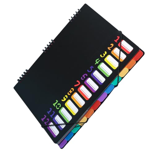 SECFOU Ordner, Informationsbuch Dateien, Ordner, Hängeregistraturordner, Farbordner, Büro Datensortierordner, Ordner Mit Mehreren Taschen, Rechnungs Organizer Mit Taschen, Hartordner, SECFOU Ordner, Informationsbuch Dateien, Ordner, Hängeregistraturordner, Farbordner, Büro Datensortierordner, Ordner Mit Mehreren Taschen, Rechnungs Organizer Mit Taschen, Hartordner, von SECFOU