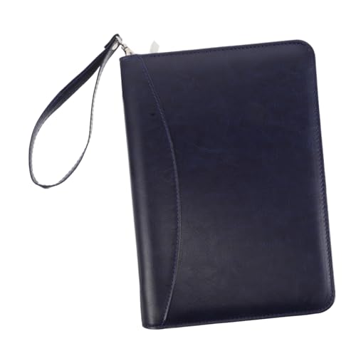 SECFOU Reißverschlusstasche Notizblock Visitenkartenordner Organizer Reißverschlussordner Reißverschluss Portfolio Business Pu Ordner Für Lose Blätter Journal Ordner Tasche Mit SECFOU Reißverschlusstasche Notizblock Visitenkartenordner Organizer Reißverschlussordner Reißverschluss Portfolio Business Pu Ordner Für Lose Blätter Journal Ordner Tasche Mit von SECFOU