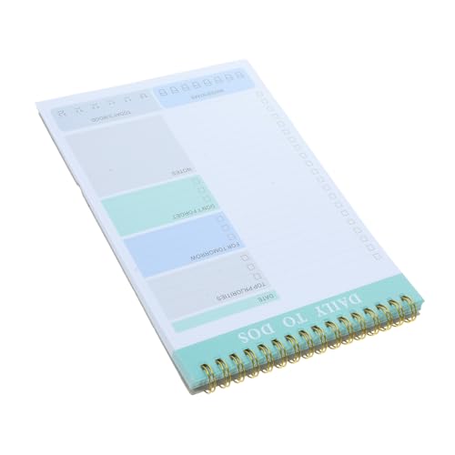 SECFOU Täglicher Planer Notizblock Abreißbare To Do Listen und Terminplanung Hochwertiges Praktisch für Büro und Zuhause Stilvolles Design SECFOU Täglicher Planer Notizblock Abreißbare To Do Listen und Terminplanung Hochwertiges Praktisch für Büro und Zuhause Stilvolles Design von SECFOU