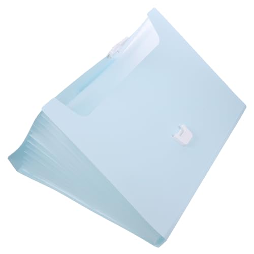 SECFOU Tragbare Organtaschenordner, Mehrschichtige Aktentasche, Kleiner Aktenordner, Beleghalter, Bürodokumenten Organizer, Dokumentenschutz, Aktentasche Im Akkordeon Design, von SECFOU