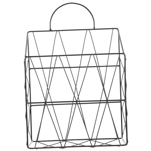 SECFOU Wandmontierter Zeitschriftenhalter Robustes Design für Zeitungen Bücherordner Aufbewahrungsmöglichkeit für Büro Wohnzimmer und Zuhause SECFOU Wandmontierter Zeitschriftenhalter Robustes Design für Zeitungen Bücherordner Aufbewahrungsmöglichkeit für Büro Wohnzimmer und Zuhause von SECFOU