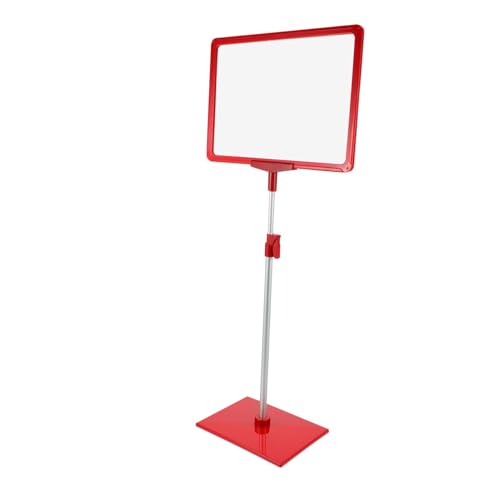 SECFOU Werbeständer Aluminium Display Ständer Verstellbar Stabil Rutschfest für Poster Werbung Laden Büro SECFOU Werbeständer Aluminium Display Ständer Verstellbar Stabil Rutschfest für Poster Werbung Laden Büro von SECFOU