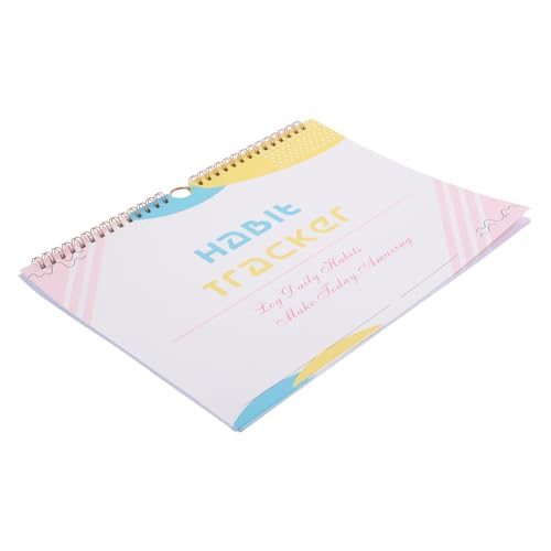 SECFOU Zeitpläne Planer Tracker Gewohnheits Tracker Planer Gewohnheits Tracker Buch Gewohnheits Tracker Notizbuch Gewohnheits Tracking Kalender Täglicher Gewohnheits Tracker Journal von SECFOU