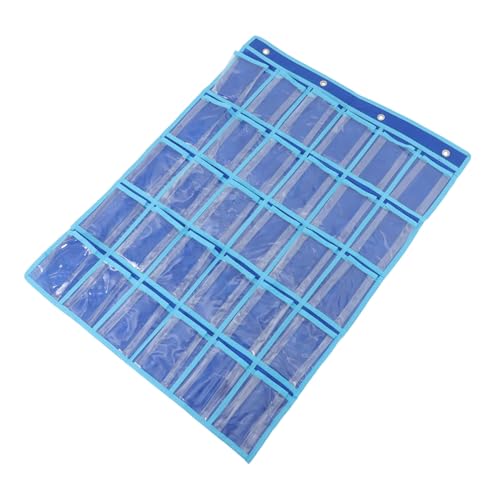 SECFOU handy aufbewahrungstasche Wandtaschen für Klassenzimmer Organisator zum Aufhängen an der Tür Hängender Handy-Organizer für das Klassenzimmer Kleiderschrank zum Aufhängen Vlies Blau SECFOU handy aufbewahrungstasche Wandtaschen für Klassenzimmer Organisator zum Aufhängen an der Tür Hängender Handy-Organizer für das Klassenzimmer Kleiderschrank zum Aufhängen Vlies Blau von SECFOU