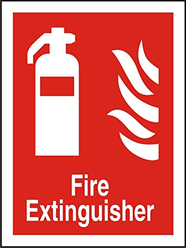 Seco Feuerlöscher und Feuerschild, 150 mm x 200 mm, nachleuchtendes selbstklebendes Vinyl Seco Feuerlöscher und Feuerschild, 150 mm x 200 mm, nachleuchtendes selbstklebendes Vinyl von SECO