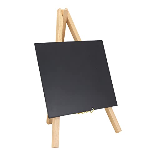 Securit Tisch-Kreidetafel Mini mit Staffelei, buche, 1 Einheit Securit Tisch-Kreidetafel Mini mit Staffelei, buche, 1 Einheit von SECURIT