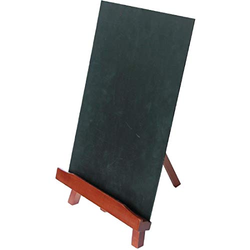 SECURIT Tisch-Staffelei mit Kreidetafel, A4, lackiert, mahagonifarben, JUN-M-A4, schwarz SECURIT Tisch-Staffelei mit Kreidetafel, A4, lackiert, mahagonifarben, JUN-M-A4, schwarz von SECURIT