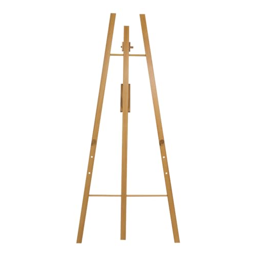 Securit 165 cm hoch freistehend Staffelei, lackiert, Teak Securit 165 cm hoch freistehend Staffelei, lackiert, Teak von SECURIT
