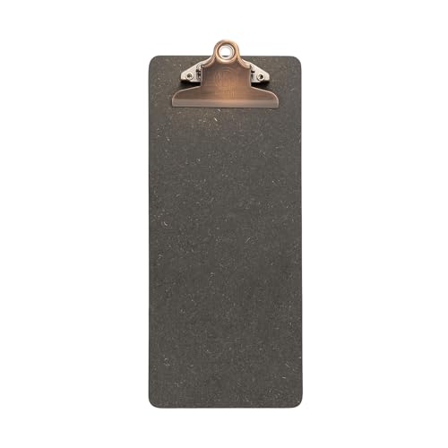 SECURIT - Rechnungshalter Clipboard Line - Klemmbefestigung - Für Cafés, Bars, Restaurants - Hartfaserplatte+ Edelstahl - Braun SECURIT - Rechnungshalter Clipboard Line - Klemmbefestigung - Für Cafés, Bars, Restaurants - Hartfaserplatte+ Edelstahl - Braun von SECURIT