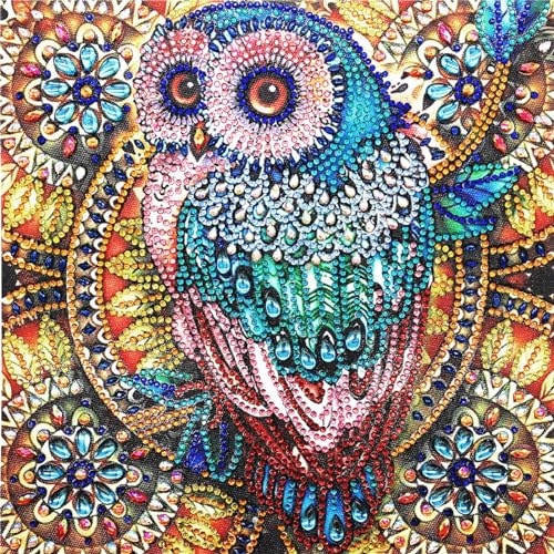 Diamond Painting Eule, SEDEX 5D DIY Diamanten Painting Bilder Set Diamond Art Painting Kit, Diamant Malerei Strass Stickerei Malerei Painting Set für Erwachsene, Kinder, Haus, Wand Dekoratione 30*30cm Diamond Painting Eule, SEDEX 5D DIY Diamanten Painting Bilder Set Diamond Art Painting Kit, Diamant Malerei Strass Stickerei Malerei Painting Set für Erwachsene, Kinder, Haus, Wand Dekoratione 30*30cm von SEDEX