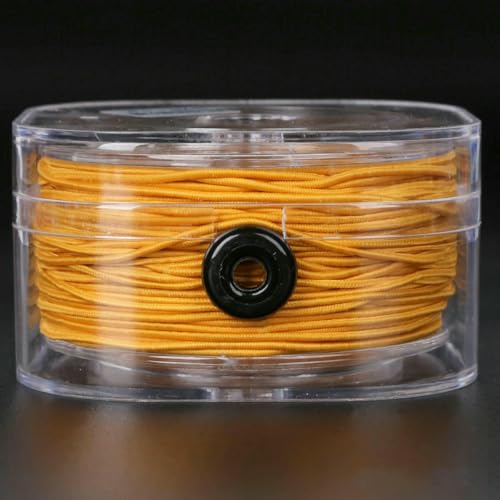 0,8–1,5 mm DIY-Stretchschnur mit Kristallperlen für die Schmuckherstellung, starkes elastisches Fadenseil, Perlenarmband, Schnur, Zubehör, Stil 12, 1 Rolle von SEDRGH