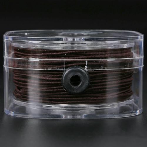 0,8–1,5 mm DIY-Stretchschnur mit Kristallperlen für die Schmuckherstellung, starkes elastisches Fadenseil, Perlenarmband, Schnur, Zubehör, Stil 14, 1 Rolle von SEDRGH