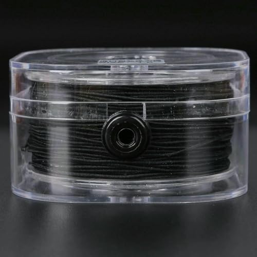 0,8–1,5 mm DIY-Stretchschnur mit Kristallperlen für die Schmuckherstellung, starkes elastisches Fadenseil, Perlenarmband, Schnur, Zubehör, Stil 5, 1 Rolle von SEDRGH
