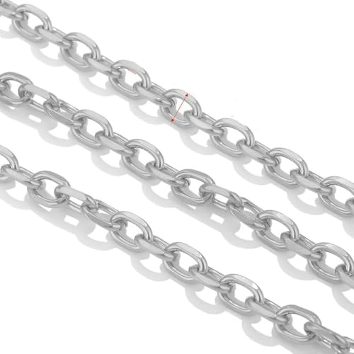 1 Meter PVD vergoldeter Edelstahl dicke große schwere Ketten zur Schmuckherstellung Halskette Armband DIY Schmuckkette Finding-Z1320S 1 Meter PVD vergoldeter Edelstahl dicke große schwere Ketten zur Schmuckherstellung Halskette Armband DIY Schmuckkette Finding-Z1320S von SEDRGH
