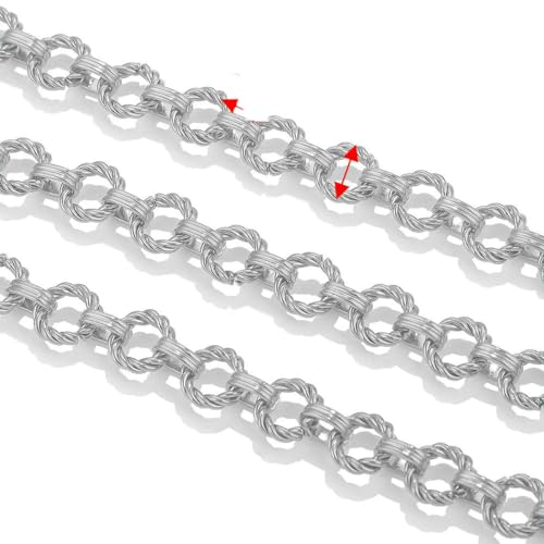 1 Meter PVD vergoldeter Edelstahl dicke große schwere Ketten zur Schmuckherstellung Halskette Armband DIY Schmuckkette Finding-Z2198S 1 Meter PVD vergoldeter Edelstahl dicke große schwere Ketten zur Schmuckherstellung Halskette Armband DIY Schmuckkette Finding-Z2198S von SEDRGH