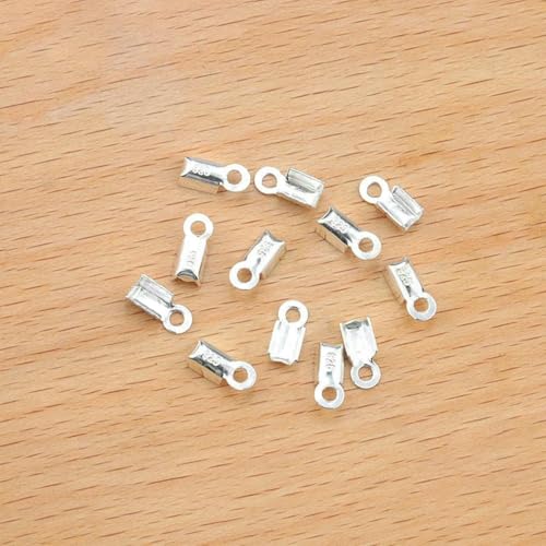 10 Stück 8 x 3,0 mm 925 Sterling Silber Lederband Crimp End Perlen Schnalle Spitzen Verschluss Kordeln Verbinder für Halskette Armbandherstellung-8 x 3,0 mm 10 Stück 10 Stück 8 x 3,0 mm 925 Sterling Silber Lederband Crimp End Perlen Schnalle Spitzen Verschluss Kordeln Verbinder für Halskette Armbandherstellung-8 x 3,0 mm 10 Stück von SEDRGH