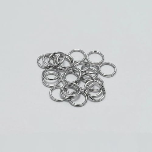 100–200 Stück 3–15 mm Edelstahl offene Einzelschlaufen Biegeringe Spaltring für die Schmuckherstellung DIY-Anschlusszubehör-8 mm 100–200 Stück 3–15 mm Edelstahl offene Einzelschlaufen Biegeringe Spaltring für die Schmuckherstellung DIY-Anschlusszubehör-8 mm von SEDRGH