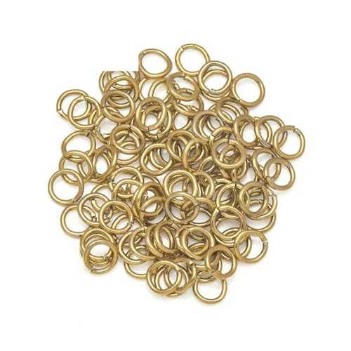 100–200 Stück 4,0 mm 5 mm 6 mm 7 mm 8 mm 10 mm Edelstahl-Spaltringe, offene Biegeringe, Verbinder zur Schmuckherstellung – Vakuumvergoldung – 0,7 x 6 mm 100–200 Stück 4,0 mm 5 mm 6 mm 7 mm 8 mm 10 mm Edelstahl-Spaltringe, offene Biegeringe, Verbinder zur Schmuckherstellung – Vakuumvergoldung – 0,7 x 6 mm von SEDRGH