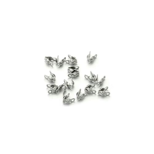 100–200 Stück Verbinderverschluss, 4 x 7 mm, Kugelketten-End-Crimps, Perlen, Verbinderkomponenten für DIY-Schmuckherstellung, Zubehör, Edelstahl, 1–100 Stück 100–200 Stück Verbinderverschluss, 4 x 7 mm, Kugelketten-End-Crimps, Perlen, Verbinderkomponenten für DIY-Schmuckherstellung, Zubehör, Edelstahl, 1–100 Stück von SEDRGH