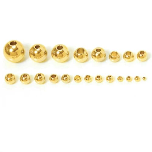 100 Stück 2/3/4/5/6/8/10 mm Edelstahl Goldfarbene Abstandsperlen Charm Lose Perlen DIY Armbänder Perlen zur Schmuckherstellung-Goldfarbe-4x1,5 mm 100 Stück 2/3/4/5/6/8/10 mm Edelstahl Goldfarbene Abstandsperlen Charm Lose Perlen DIY Armbänder Perlen zur Schmuckherstellung-Goldfarbe-4x1,5 mm von SEDRGH