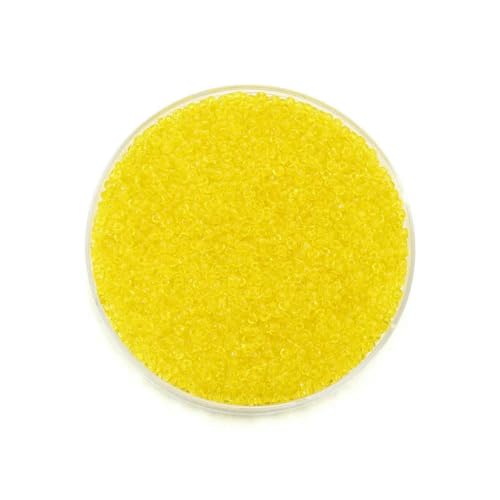 1000/1800 Stück 2 mm transparente tschechische Glasperlen, runde lose Perlen für DIY-Armbänder, Ohrringe, Schmuckherstellung, Zubehör – Gelb – 2 mm x 1800 Stück 1000/1800 Stück 2 mm transparente tschechische Glasperlen, runde lose Perlen für DIY-Armbänder, Ohrringe, Schmuckherstellung, Zubehör – Gelb – 2 mm x 1800 Stück von SEDRGH