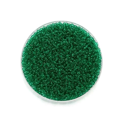1000/1800 Stück 2 mm transparente tschechische Glasperlen, runde lose Perlen für DIY-Armbänder, Ohrringe, Schmuckherstellung, Zubehör – Grasgrün – 2 mm x 1000 Stück 1000/1800 Stück 2 mm transparente tschechische Glasperlen, runde lose Perlen für DIY-Armbänder, Ohrringe, Schmuckherstellung, Zubehör – Grasgrün – 2 mm x 1000 Stück von SEDRGH