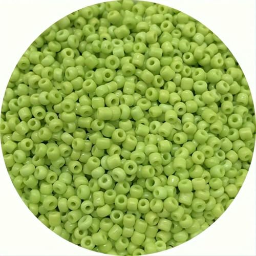 1000 Stück/Los, 10 g, 2 mm, charmante tschechische Glasperlen, DIY-Armband, Halskette, Abstandsperlen für Schmuckherstellung, DIY-Ohrringe, Halsketten, Armeegrün 1000 Stück/Los, 10 g, 2 mm, charmante tschechische Glasperlen, DIY-Armband, Halskette, Abstandsperlen für Schmuckherstellung, DIY-Ohrringe, Halsketten, Armeegrün von SEDRGH