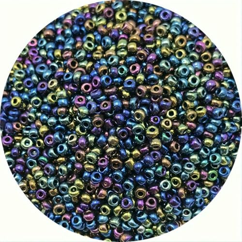 1000 Stück/Los, 10 g, 2 mm, charmante tschechische Glasperlen, DIY-Armband, Halskette, Abstandsperlen für Schmuckherstellung, DIY-Ohrringe, Halsketten, Multi 1000 Stück/Los, 10 g, 2 mm, charmante tschechische Glasperlen, DIY-Armband, Halskette, Abstandsperlen für Schmuckherstellung, DIY-Ohrringe, Halsketten, Multi von SEDRGH