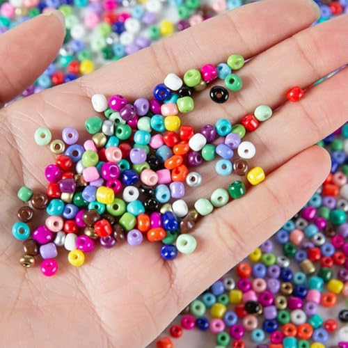 1000 Stück/Lot, 10 g, 2 mm, charmante tschechische Glasperlen, DIY-Armband, Halskette, Abstandsperlen für Schmuckherstellung, DIY-Ohrringe, Halsketten, Farbe 1000 Stück/Lot, 10 g, 2 mm, charmante tschechische Glasperlen, DIY-Armband, Halskette, Abstandsperlen für Schmuckherstellung, DIY-Ohrringe, Halsketten, Farbe von SEDRGH