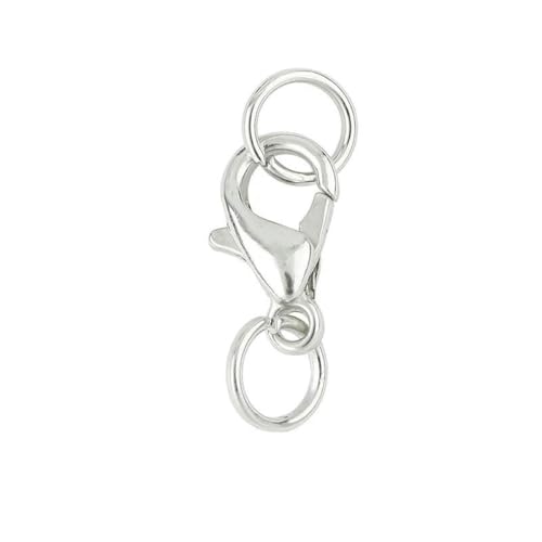 10er-Set Edelstahl-Karabinerverschluss, Biegeringe, Verbinder, Verschluss für Armband, Halskette, Ketten, DIY-Schmuckherstellung, 10/12/14,0 mm - 10 mm, Splitter 10er-Set Edelstahl-Karabinerverschluss, Biegeringe, Verbinder, Verschluss für Armband, Halskette, Ketten, DIY-Schmuckherstellung, 10/12/14,0 mm - 10 mm, Splitter von SEDRGH