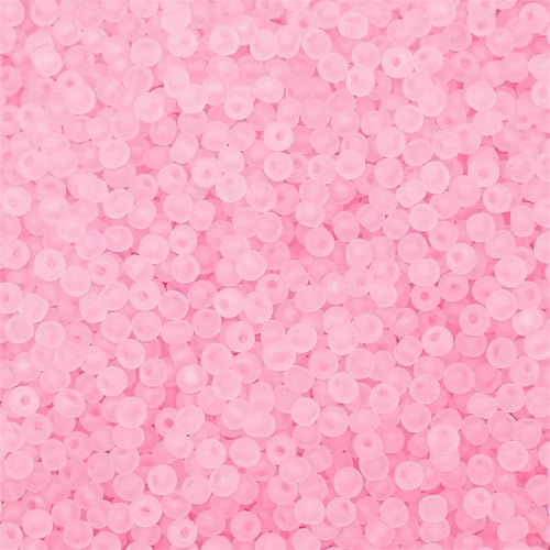 2/3/4,0 mm hochwertige mehrfarbige Reisperlen aus Milchglas – DIY-Schmuckherstellung (Ohrringe/Armbänder/Halsketten) 10 g/Beutel (≈660/220/100 Stück) – PK-2mnm ca. 660 Stück von SEDRGH