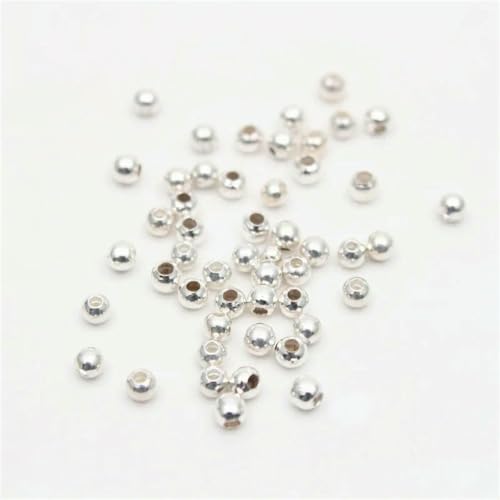 2 mm 3,0 mm silbervergoldete Messing-Abstandsperlen, glatt, winzige runde Metallperlen, 2 mm 3,0 mm zur Schmuckherstellung, 200 Stück, helles Silber, 2 x 1 mm, 200 Stück 2 mm 3,0 mm silbervergoldete Messing-Abstandsperlen, glatt, winzige runde Metallperlen, 2 mm 3,0 mm zur Schmuckherstellung, 200 Stück, helles Silber, 2 x 1 mm, 200 Stück von SEDRGH