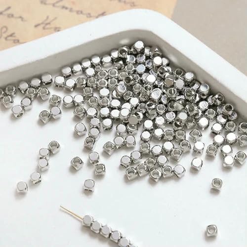 20 Stück 2–4,0 mm Kupfer vergoldete quadratische Perlen geschnittene Perlen Diy Schmuck Halskette Armband Spacer Zubehör Materialien-6–3,0 mm- weiß k 20 Stück 2–4,0 mm Kupfer vergoldete quadratische Perlen geschnittene Perlen Diy Schmuck Halskette Armband Spacer Zubehör Materialien-6–3,0 mm- weiß k von SEDRGH