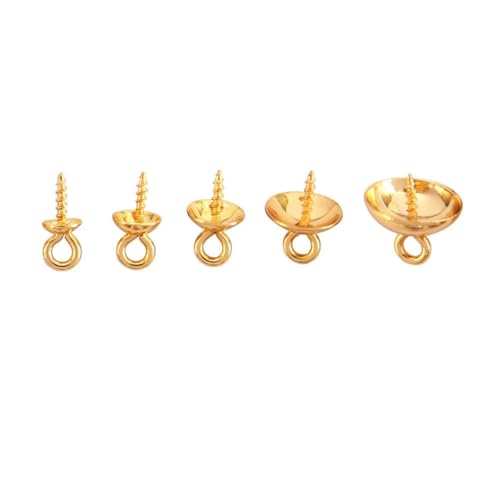30 Stück Edelstahl-Perlenkappen, Verschlüsse, Haken, gebohrte Perlen, Endkappen, DIY-Charms, Verbinder, Schmuckzubehör, Zubehör-Schraubengewinde_a-4,0 mm 30 Stück Edelstahl-Perlenkappen, Verschlüsse, Haken, gebohrte Perlen, Endkappen, DIY-Charms, Verbinder, Schmuckzubehör, Zubehör-Schraubengewinde_a-4,0 mm von SEDRGH