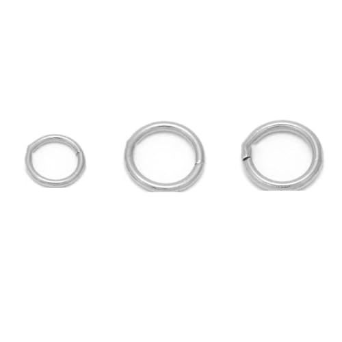 4,0 mm, 5 mm, 6 mm, 7 mm, 8 mm, goldene Biegeringe aus Edelstahl, offene Spaltringverbinder für DIY-Schmuckherstellung, Zubehör, Großhandelsartikel, Stahl, 0,7 x 5 mm, 200 Stück 4,0 mm, 5 mm, 6 mm, 7 mm, 8 mm, goldene Biegeringe aus Edelstahl, offene Spaltringverbinder für DIY-Schmuckherstellung, Zubehör, Großhandelsartikel, Stahl, 0,7 x 5 mm, 200 Stück von SEDRGH