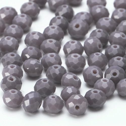 4 6 8 10 mm tschechische Rondelle-Kristallperlen, facettierte Glasperlen, lose Abstandsperlen für die Schmuckherstellung, DIY-Handarbeiten, BZ1300, 42–10 mm, 60–65 Stück 4 6 8 10 mm tschechische Rondelle-Kristallperlen, facettierte Glasperlen, lose Abstandsperlen für die Schmuckherstellung, DIY-Handarbeiten, BZ1300, 42–10 mm, 60–65 Stück von SEDRGH