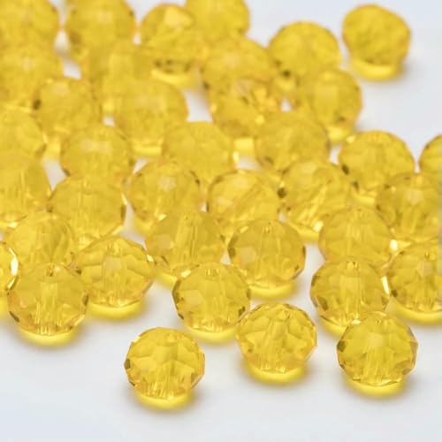4 6 8 10 mm tschechische Rondelle-Kristallperlen, facettierte Glasperlen, lose Abstandsperlen für die Schmuckherstellung, DIY-Handarbeiten, BZ1300-05-8 mm-60-65 Stück 4 6 8 10 mm tschechische Rondelle-Kristallperlen, facettierte Glasperlen, lose Abstandsperlen für die Schmuckherstellung, DIY-Handarbeiten, BZ1300-05-8 mm-60-65 Stück von SEDRGH