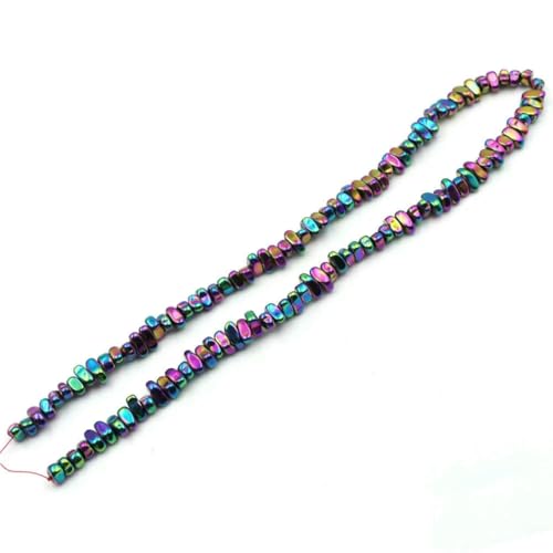 5–8 mm flacher, unregelmäßiger natürlicher Hämatit-Kiesstein, Charm-Abstandshalter, lose Perle für die Schmuckherstellung, handgefertigtes DIY-Armband-Zubehör, Nr. 1–5 Trends 5–8 mm flacher, unregelmäßiger natürlicher Hämatit-Kiesstein, Charm-Abstandshalter, lose Perle für die Schmuckherstellung, handgefertigtes DIY-Armband-Zubehör, Nr. 1–5 Trends von SEDRGH