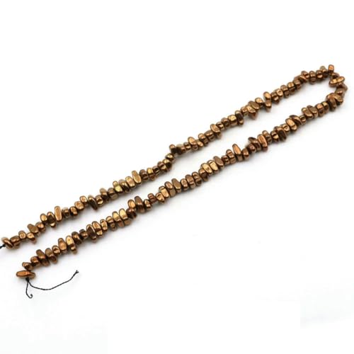 5–8 mm flacher, unregelmäßiger natürlicher Hämatit-Kiesstein, Charm-Abstandshalter, lose Perle für die Schmuckherstellung, handgefertigtes DIY-Armband-Zubehör, Nr. 4–5 Trends 5–8 mm flacher, unregelmäßiger natürlicher Hämatit-Kiesstein, Charm-Abstandshalter, lose Perle für die Schmuckherstellung, handgefertigtes DIY-Armband-Zubehör, Nr. 4–5 Trends von SEDRGH