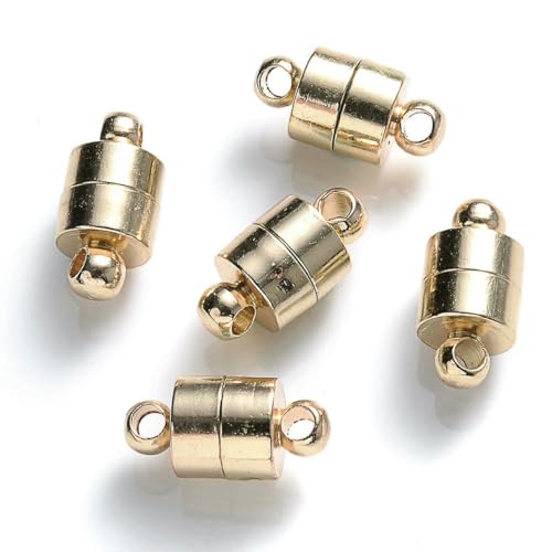 5 Paare/Los 12x6mm Magnetverschlüsse Zylinder Endschnalle Magnetverschlüsse für Anschlussseilkette DIY Schmuck Armband Halskette-4 5 Paare/Los 12x6mm Magnetverschlüsse Zylinder Endschnalle Magnetverschlüsse für Anschlussseilkette DIY Schmuck Armband Halskette-4 von SEDRGH
