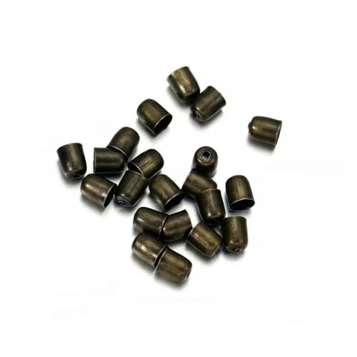 50–100 Stück Perlenkappen, Lederschnüre, Schnallen, Endkappen, Quastenkappen für Modeschmuckherstellung, DIY, handgefertigter Schmuck, Antikbronze, 10 x 11 mm, 50 Stück 50–100 Stück Perlenkappen, Lederschnüre, Schnallen, Endkappen, Quastenkappen für Modeschmuckherstellung, DIY, handgefertigter Schmuck, Antikbronze, 10 x 11 mm, 50 Stück von SEDRGH
