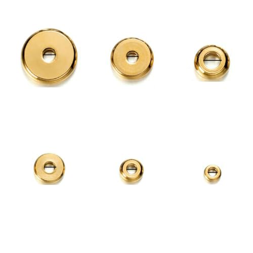 50 Stück/Los 3–10 mm Edelstahl, flach, rund, lose Perlen mit großem Loch für Armbänder, Halsketten, DIY-Schmuckherstellung, Zubehör, Zubehör, Gold, 10 mm 50 Stück/Los 3–10 mm Edelstahl, flach, rund, lose Perlen mit großem Loch für Armbänder, Halsketten, DIY-Schmuckherstellung, Zubehör, Zubehör, Gold, 10 mm von SEDRGH