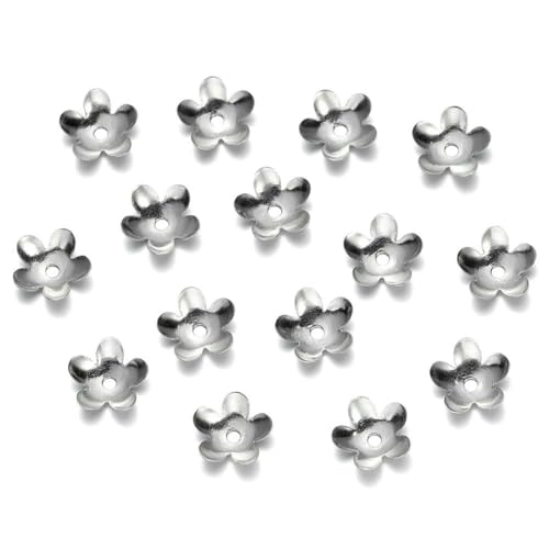 50 Stück/Lot 15 Stil Edelstahl Blatt Blumen Perlen Endkappen für Schmuckherstellung Handarbeiten Spacer Perlenkappen DIY Zubehör-05 Stil 50 Stück/Lot 15 Stil Edelstahl Blatt Blumen Perlen Endkappen für Schmuckherstellung Handarbeiten Spacer Perlenkappen DIY Zubehör-05 Stil von SEDRGH