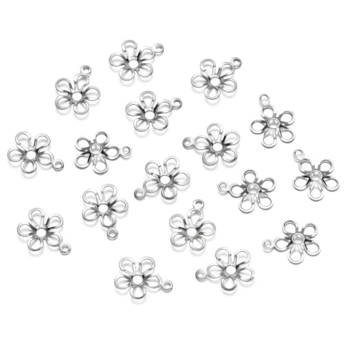 50 Stück/Lot 15 Stil Edelstahl Blatt Blumen Perlen Endkappen für Schmuckherstellung Handarbeiten Spacer Perlenkappen DIY Zubehör-13 Stil 50 Stück/Lot 15 Stil Edelstahl Blatt Blumen Perlen Endkappen für Schmuckherstellung Handarbeiten Spacer Perlenkappen DIY Zubehör-13 Stil von SEDRGH