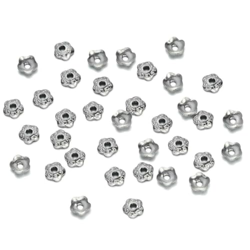 50 Stück/Lot 15 Stil Edelstahl Blatt Blumen Perlen Endkappen für Schmuckherstellung Handarbeiten Spacer Perlenkappen DIY Zubehör-15 Stil 50 Stück/Lot 15 Stil Edelstahl Blatt Blumen Perlen Endkappen für Schmuckherstellung Handarbeiten Spacer Perlenkappen DIY Zubehör-15 Stil von SEDRGH