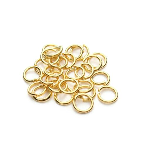 8 Farben, 200 Stück offene Biegeringe + 50 Stück Karabinerhaken, Verbinder, Schmuckherstellung, DIY-Armband, Halskette, Schmuckzubehör-Set, Gold 8 Farben, 200 Stück offene Biegeringe + 50 Stück Karabinerhaken, Verbinder, Schmuckherstellung, DIY-Armband, Halskette, Schmuckzubehör-Set, Gold von SEDRGH