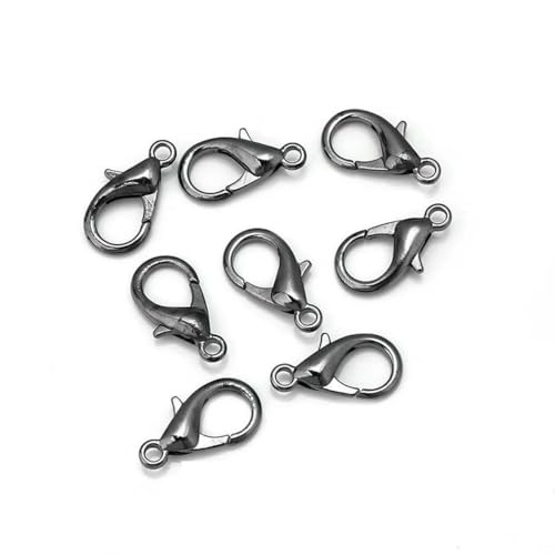 8 Farben, 200 Stück offene Biegeringe + 50 Stück Karabinerhaken, Verbinder, Schmuckherstellung, DIY-Armband, Halskette, Schmuckzubehör-Set, Gun Black_a 8 Farben, 200 Stück offene Biegeringe + 50 Stück Karabinerhaken, Verbinder, Schmuckherstellung, DIY-Armband, Halskette, Schmuckzubehör-Set, Gun Black_a von SEDRGH